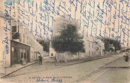AK / Ansichtskarte St-Nom-la-Breteche Saint-Germain-en-Laye 78 Yvelines La Grande Rue et la Vieille Rue