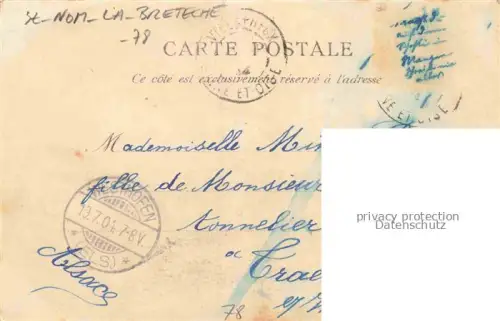 AK / Ansichtskarte St-Nom-la-Breteche Saint-Germain-en-Laye 78 Yvelines La Grande Rue et la Vieille Rue