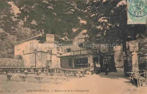 AK / Ansichtskarte Montmorency  Sarcelles 95 Val-d Oise Restaurant de la Chataigneraie