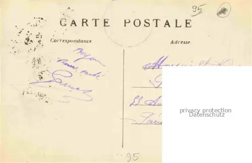 AK / Ansichtskarte Montmorency  Sarcelles 95 Val-d Oise Boulevard de l'Ermitage Promenade à Ane