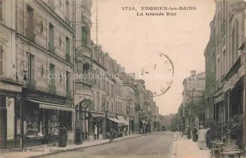 AK / Ansichtskarte Enghien-les-Bains SARCELLES 95 Val-d Oise La Grande Rue Correspondence Militaire