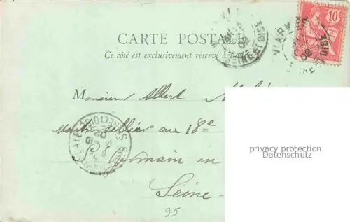 AK / Ansichtskarte Viarmes Sarcelles 95 Val-d Oise Route de Royaumont