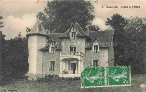 AK / Ansichtskarte Marines Pontoise 95 Val-d Oise Manoir de l'Etang