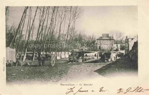 AK / Ansichtskarte SARCELLES 95 Val-d Oise Le Marché
