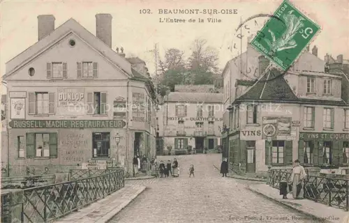 AK / Ansichtskarte Beaumont-sur-Oise PONTOISE 95 Val-d Oise L'Entrée de la ville