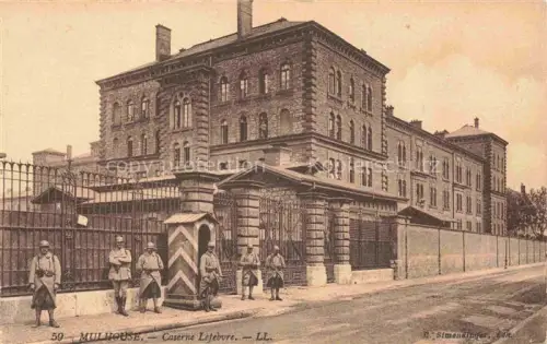 AK / Ansichtskarte MULHOUSE Muehlhausen 68 Haut-Rhin Caserne Lefebvre