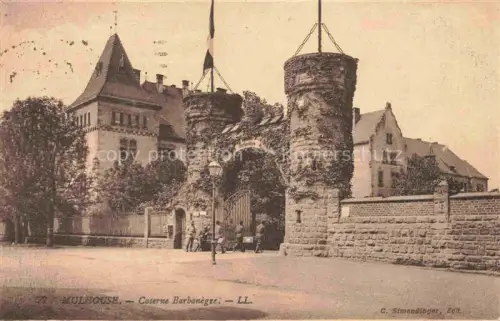 AK / Ansichtskarte MULHOUSE Muehlhausen 68 Haut-Rhin Caserne Barbanègre