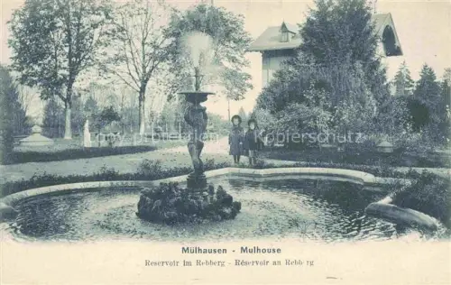 AK / Ansichtskarte Muelhausen Elsass Reservoir im Rebberg