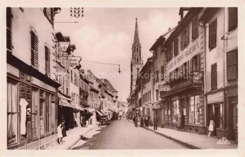 AK / Ansichtskarte Thann  ALsace 68 Haut-Rhin La Grande Rue