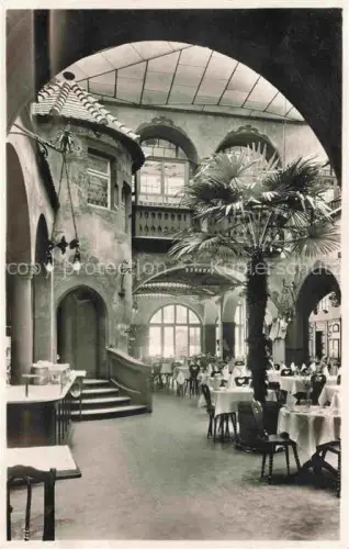 AK / Ansichtskarte BASEL BS Hotel Basler Hof alkoholfreies Restaurant