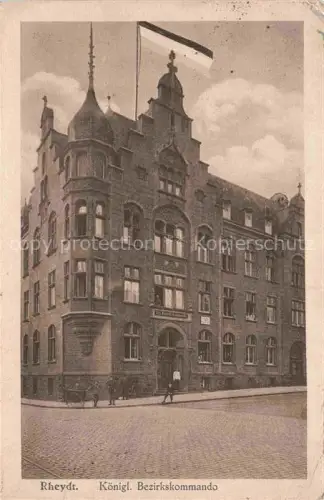AK / Ansichtskarte Rheydt Moenchengladbach NRW Koenigliches Bezirkskommando Feldpost