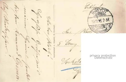 AK / Ansichtskarte Rheydt Moenchengladbach NRW Koenigliches Bezirkskommando Feldpost