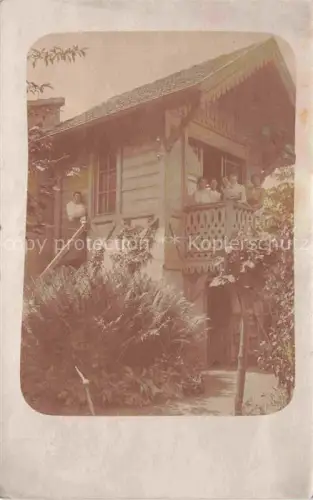 AK / Ansichtskarte MULHOUSE Muehlhausen 68 Haut-Rhin Wohnhaus Familienfoto Feldpost