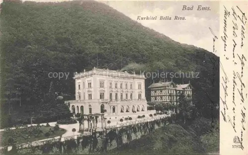 AK / Ansichtskarte BAD EMS Rheinland-Pfalz Kurhotel Bella Riva