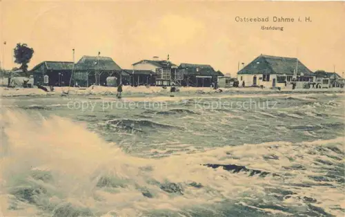 AK / Ansichtskarte DAHME  Ostseebad Schleswig-Holstein Brandung