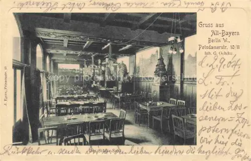 AK / Ansichtskarte BERLIN  CITY Der Staedte-Saal Alt-Bayern