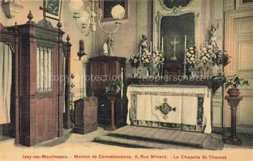 AK / Ansichtskarte Issy -les-Moulineaux 92 Hauts-de-Seine La Chapelle St. Thomas