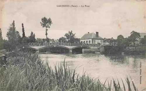 AK / Ansichtskarte Garennes-sur-Eure EVREUX 27 Eure Le Pont