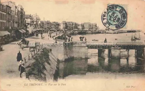 AK / Ansichtskarte LE TREPORT Dieppe 76 Seine-Maritime Vue sur le Port