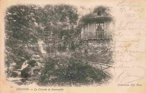 AK / Ansichtskarte LUCHON Bagneres-de-Luchon 31 Haute-Garonne La Cascade de Sourrouille