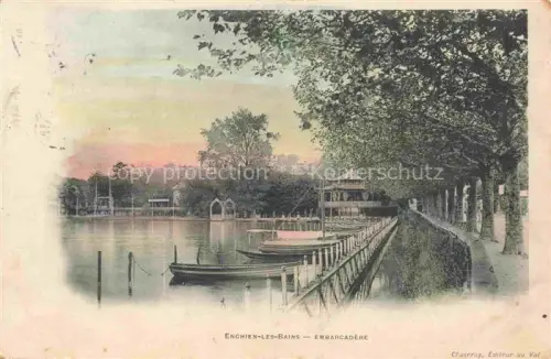 AK / Ansichtskarte Enghien-les-Bains SARCELLES 95 Val-d Oise Embarcadere