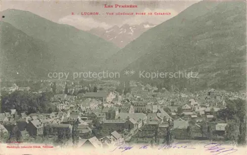 AK / Ansichtskarte LUCHON Bagneres-de-Luchon 31 Haute-Garonne Luftaufnahme