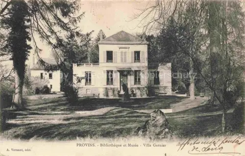 AK / Ansichtskarte PROVINS 77 Seine-et-Marne Bibliotheque Musee Villa Garnier