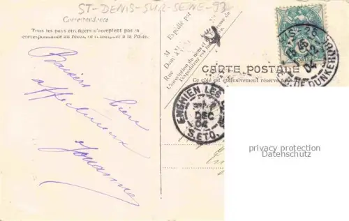 AK / Ansichtskarte ST-DENIS-SUR-SEINE SAINT-DENIS 93 Seine-Saint-Denis Chateau 