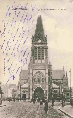 AK / Ansichtskarte ST-DENIS-SUR-SEINE SAINT-DENIS 93 Seine-Saint-Denis Eglise Saint Denis de Lestree