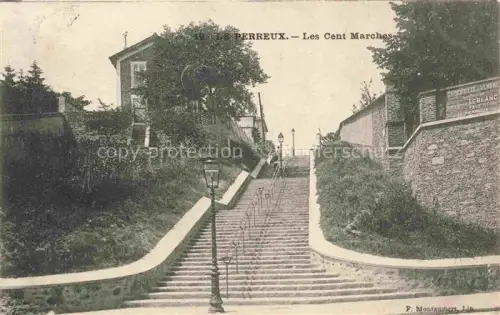 AK / Ansichtskarte Le Perreux-sur-Marne Nogent-sur-Marne 94 Val-de-Marne Les Cent Marches