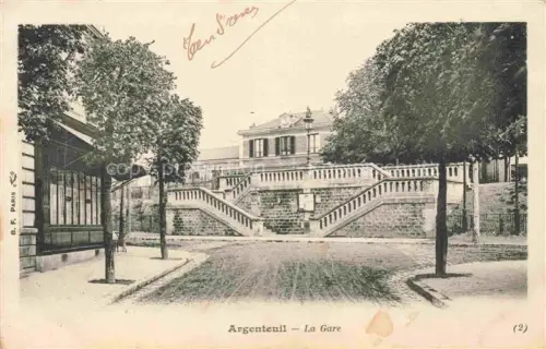AK / Ansichtskarte ARGENTEUIL 95 Val-d Oise La Gare