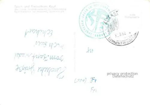 AK / Ansichtskarte Egenhausen Schwarzwald Altensteig Calw BW Sport und Freizeitheim Kapf