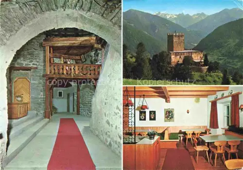 AK / Ansichtskarte Fliess Tirol AT Schloss Cafe Panorama Gaststube