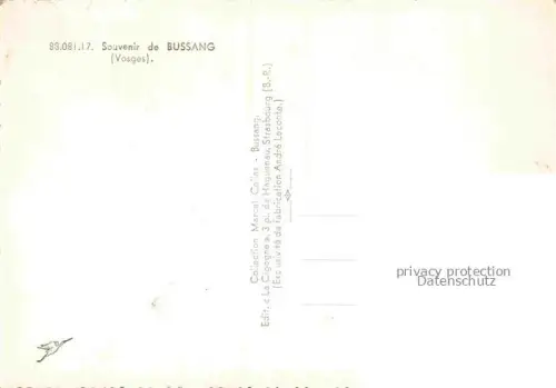 AK / Ansichtskarte Bussang Epinal 88 Vosges Vue partielle Panorama