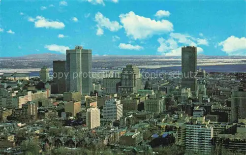 AK / Ansichtskarte MONTREAL  QUEBEC Canada A general view from Mount Royal Look out