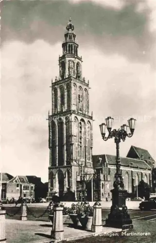 AK / Ansichtskarte GRONINGEN NL Martinitoren