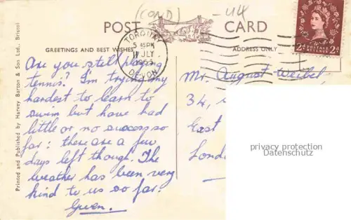 AK / Ansichtskarte Torquay  UK Princess Gardens at Night