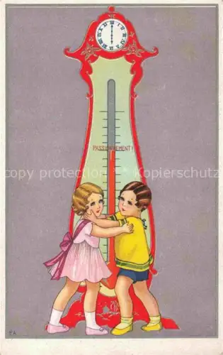 AK / Ansichtskarte Kinder Child Enfants Uhr 