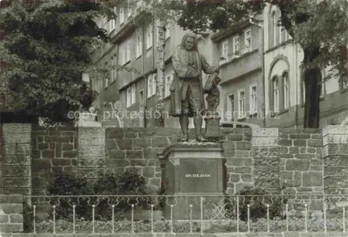 AK / Ansichtskarte BACH Johann Sebastian Komponist Composer Compositeur Compositor Compositore-- Denkmal Eisenach