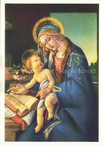AK / Ansichtskarte BOTTICELLI Alessandro Sandro (1447-1510) Kuenstlerkarte Jesus Maris La Vierge 