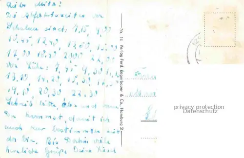 AK / Ansichtskarte Stade  Elbe Niedersachsen Partie am Burggraben Anleger