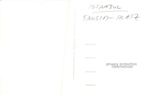 AK / Ansichtskarte ISTANBUL Constantinopel TK Taksim-Platz Strassenbahn