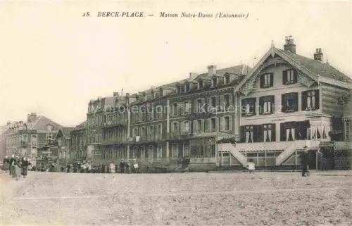 AK / Ansichtskarte BERCK-PLAGE 62 Maison Notre-Dame Entonnoir