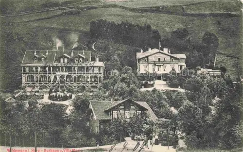 AK / Ansichtskarte Wildemann Harz Goslar Niedersachsen Kurhaus Villa Maria