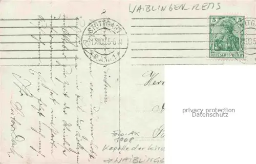 AK / Ansichtskarte Waiblingen  Rems Rems-Murr-Kreis BW Gruppenbild vor der Kirche