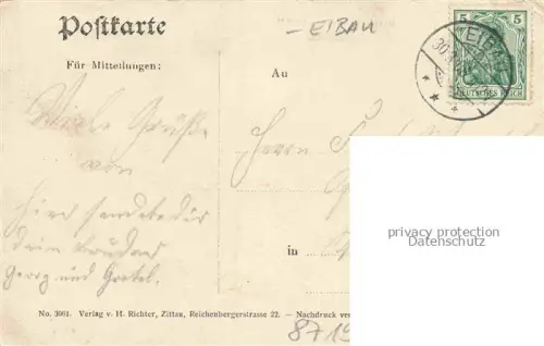 AK / Ansichtskarte Walddorf  Sachsen EIBAU Oberlausitz Sachsen Panorama