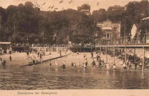 AK / Ansichtskarte Oevelgoenne Altona Neumuehlen HAMBURG Strandszene Serie Luxusdrucke