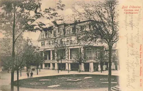 AK / Ansichtskarte Bad Oldesloe Schleswig-Holstein Kurhaus und Konzertplatz