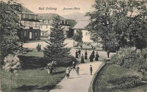 AK / Ansichtskarte BAD DRIBURG NRW Brunnenplatz