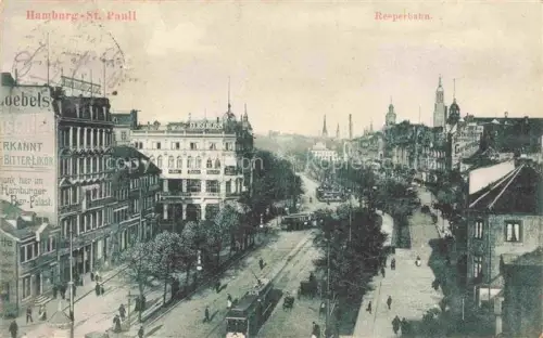 AK / Ansichtskarte St Pauli Hamburg Reeperbahn